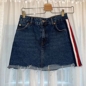Topshop Demin Mini Skirt